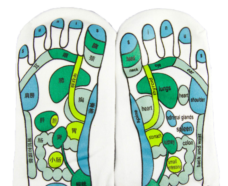 Foot Meridian Health Pedicure Socks