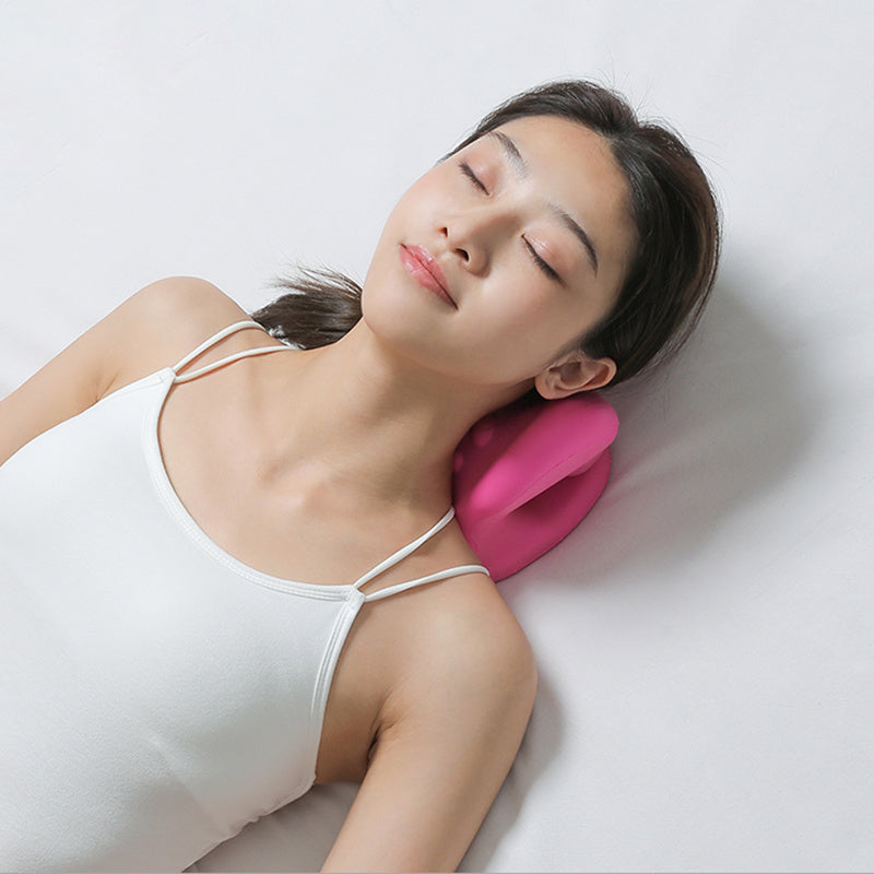 Sleep Restorative Cervical Pillow with Massage Traction