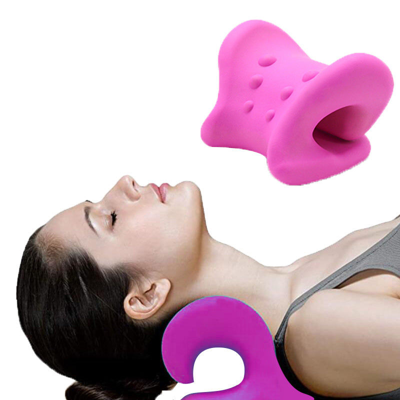 Sleep Restorative Cervical Pillow with Massage Traction