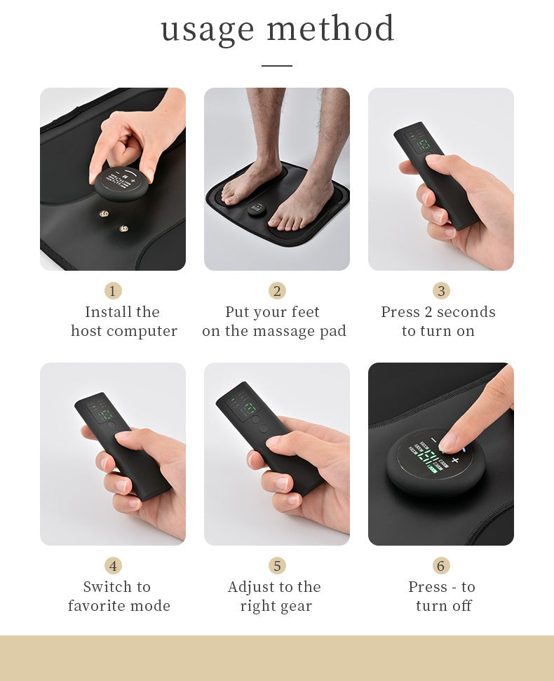 Foot Acupoint Micro Current Foot Massager