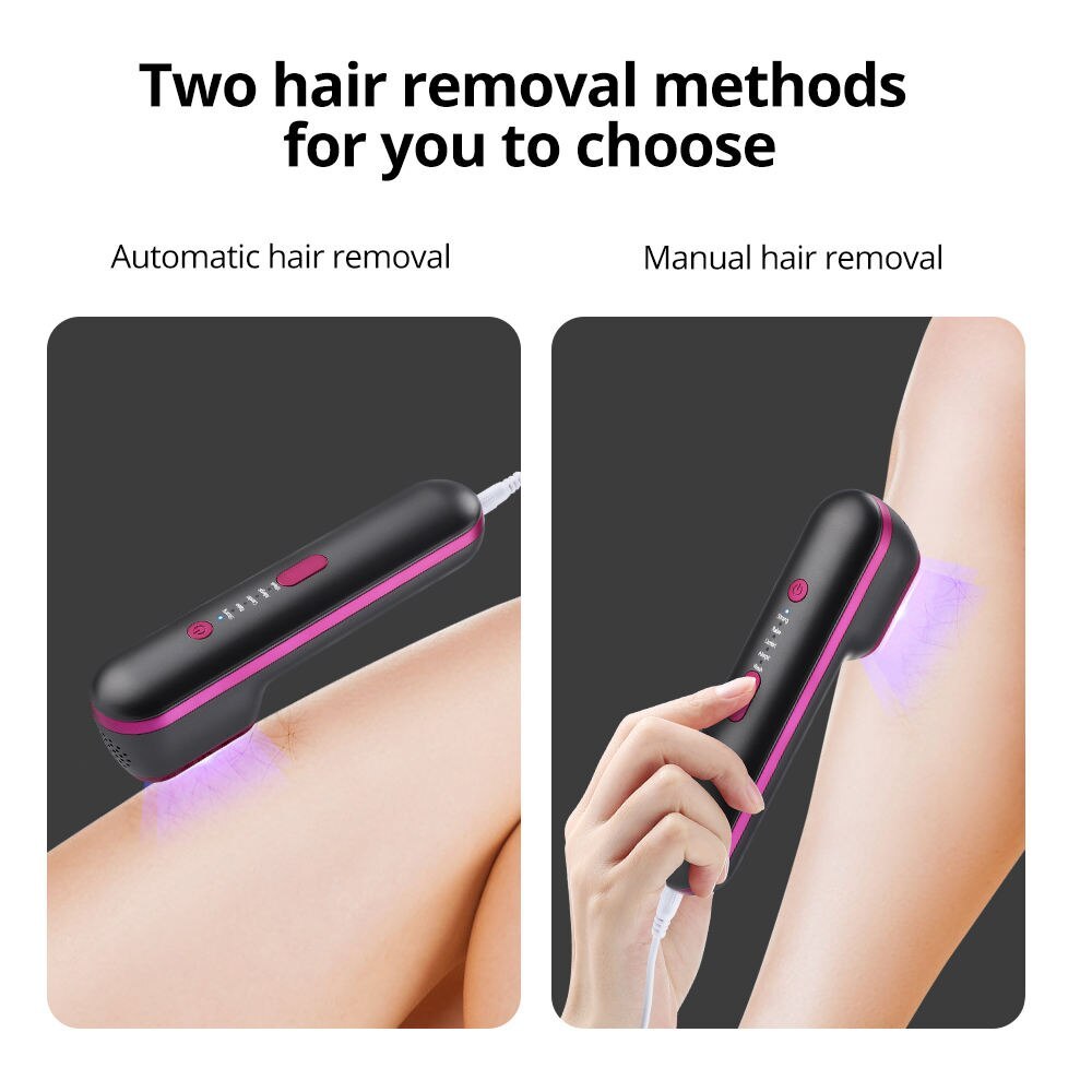 IPL Hair Removal Device for Home – 5-Speed Pulse Light Painless Laser