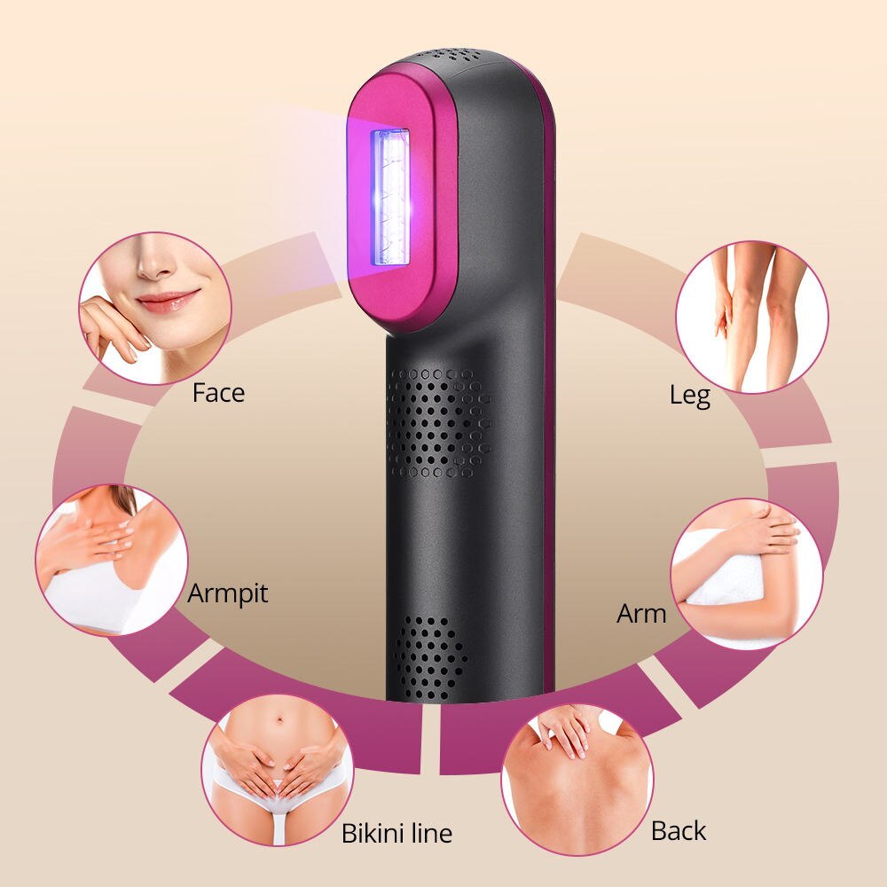 IPL Hair Removal Device for Home – 5-Speed Pulse Light Painless Laser