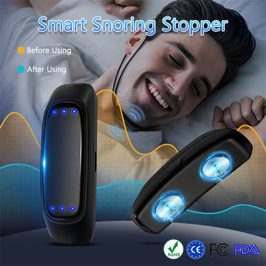 Smart Anti-Snoring Device - EMS Pulse Sleep Aid