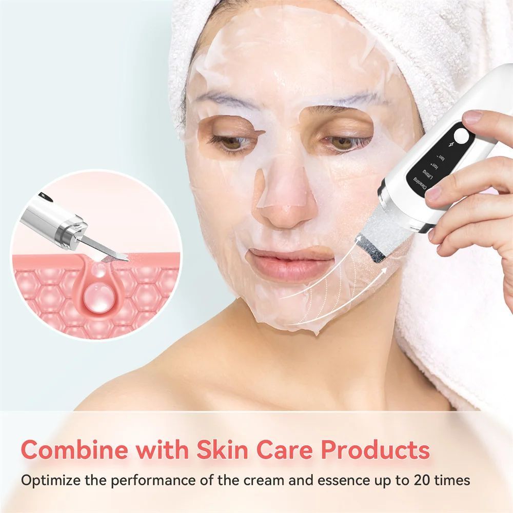 Skin Scrubber Facial Exfoliator & Blackhead Remover