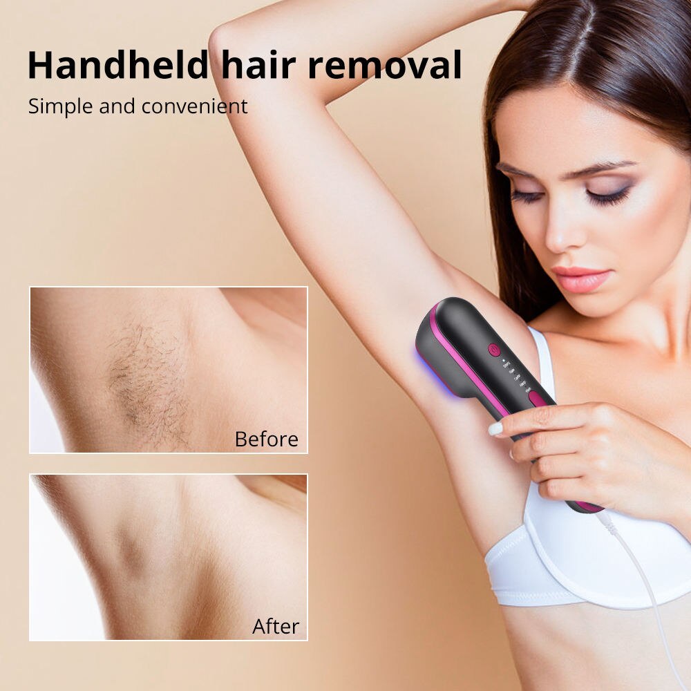 IPL Hair Removal Device for Home – 5-Speed Pulse Light Painless Laser